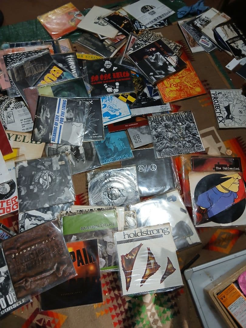 120枚パンク・ハードコア 7インチまとめ売り