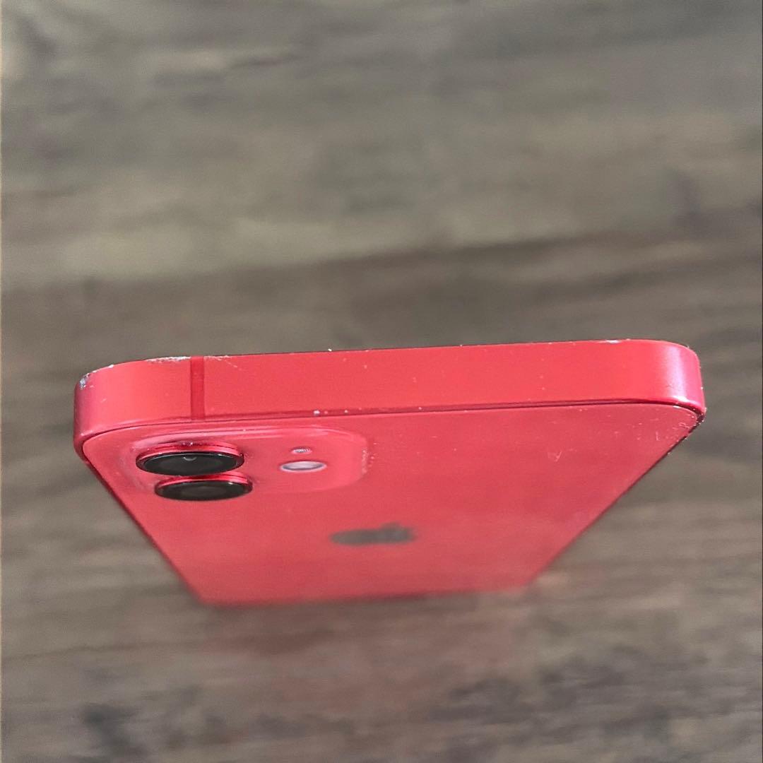 iPhone12 64GB 赤　バッテリー80% SIMフリー 初期化済み