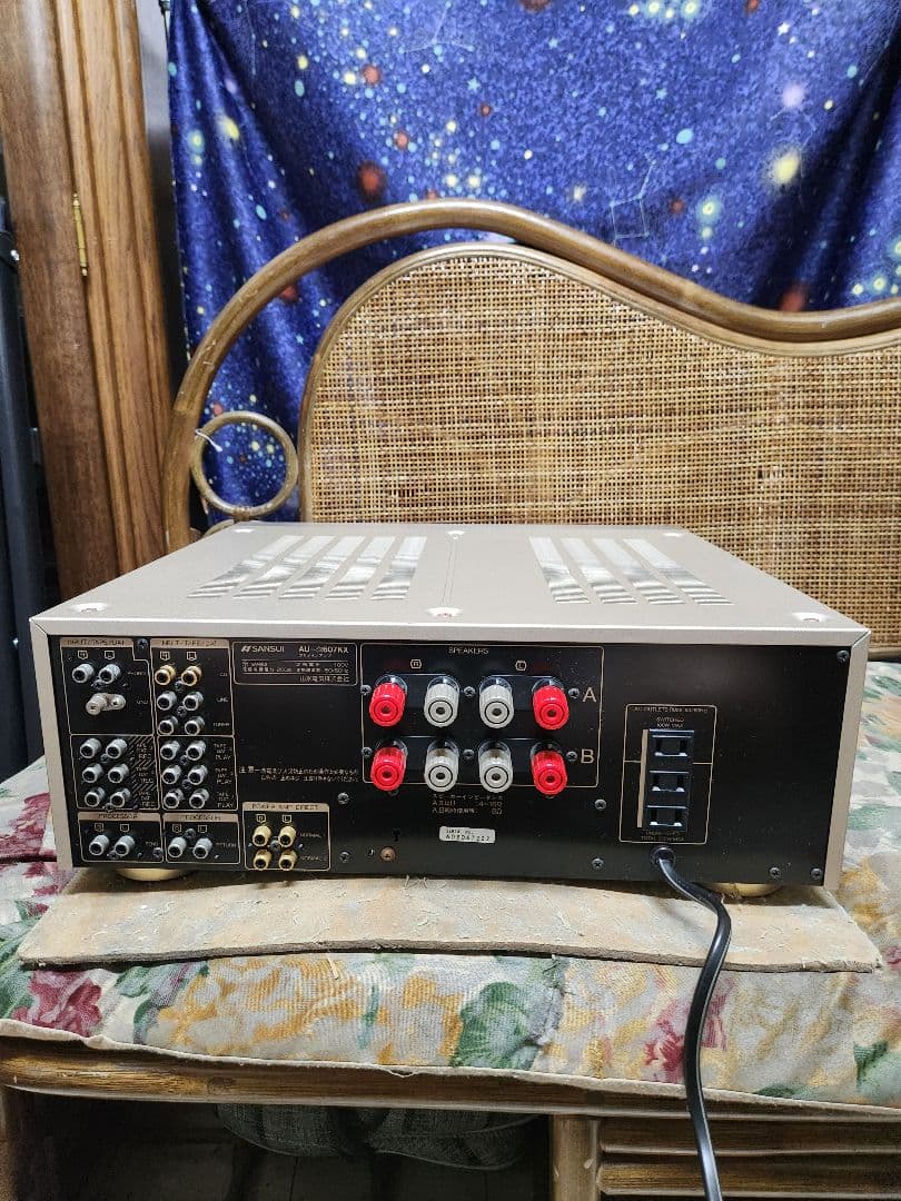 奇跡マジ綺麗！新品同様フルメンテ！サンスイ高級プリメインアンプAU-α607KX