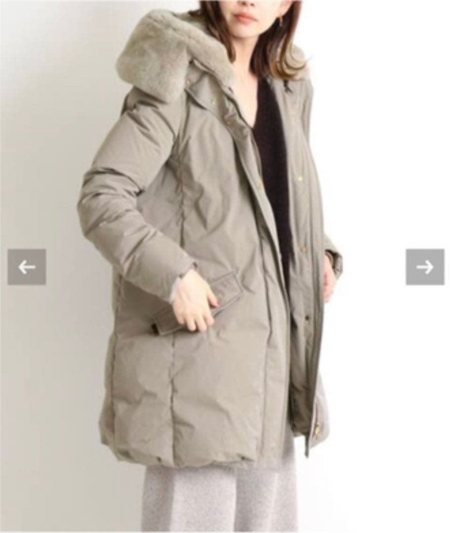 ウールリッチ IENA別注 ダウン COCOON ESKIMO グレージュ S - メルカリ