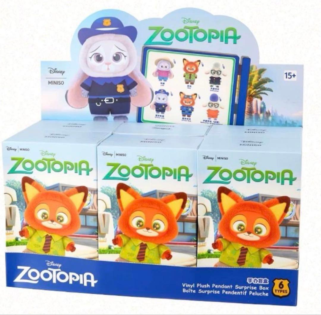 Disney × MINISO ズートピア ブラインドボックス 全6種セット - メルカリ