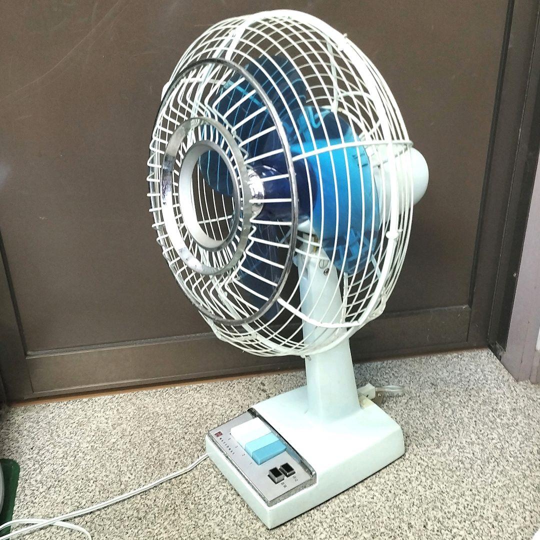 動作OK◆昭和レトロ扇風機 タイプ30ND National 松下電器 当時物