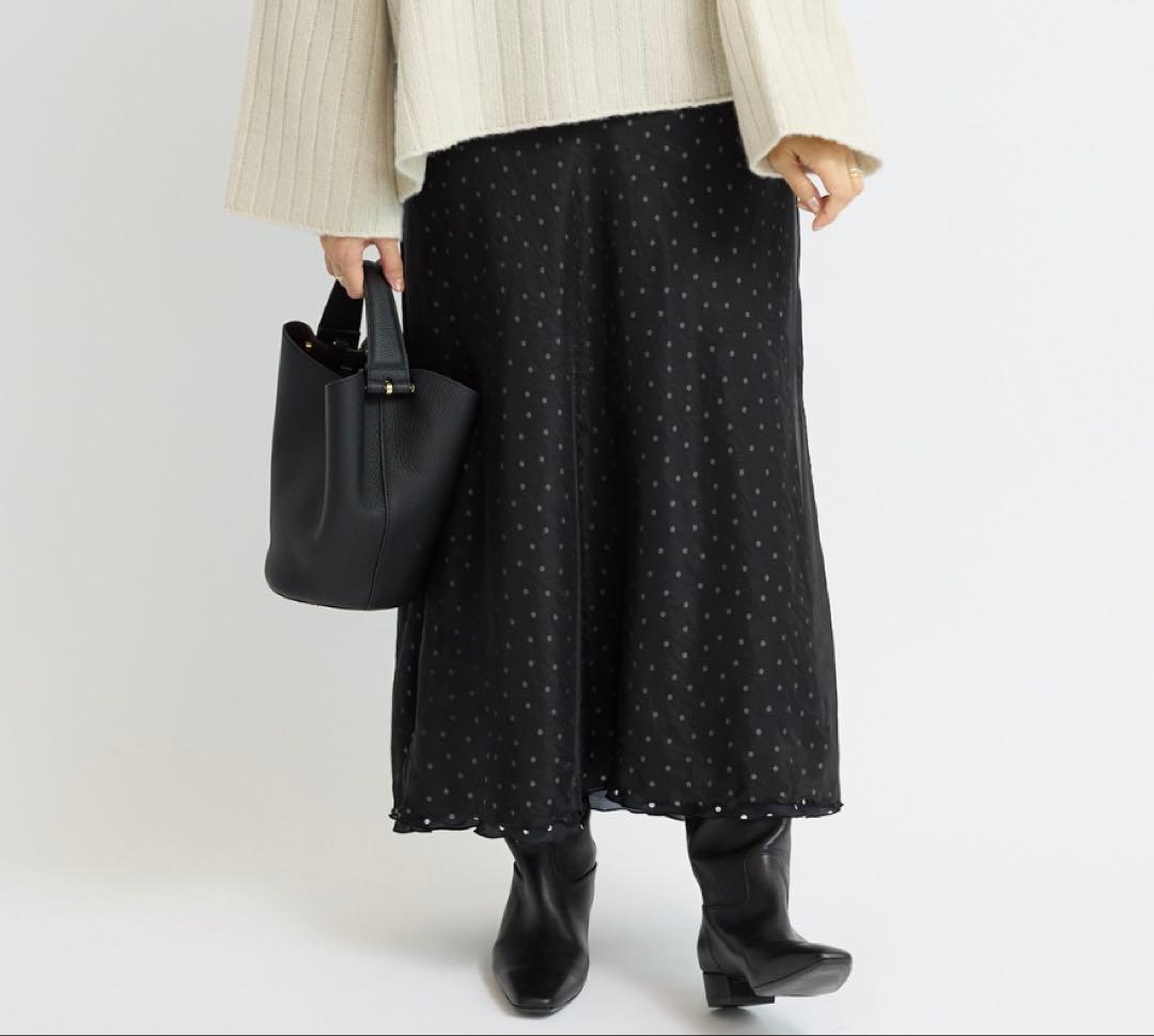 IENA イエナ オーガンジーレイヤードスカートドット - メルカリ