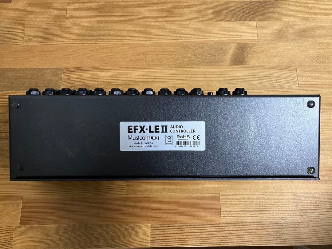 付属品完備 Musicom lab EFX-LE Ⅱ スイッチャー - メルカリ