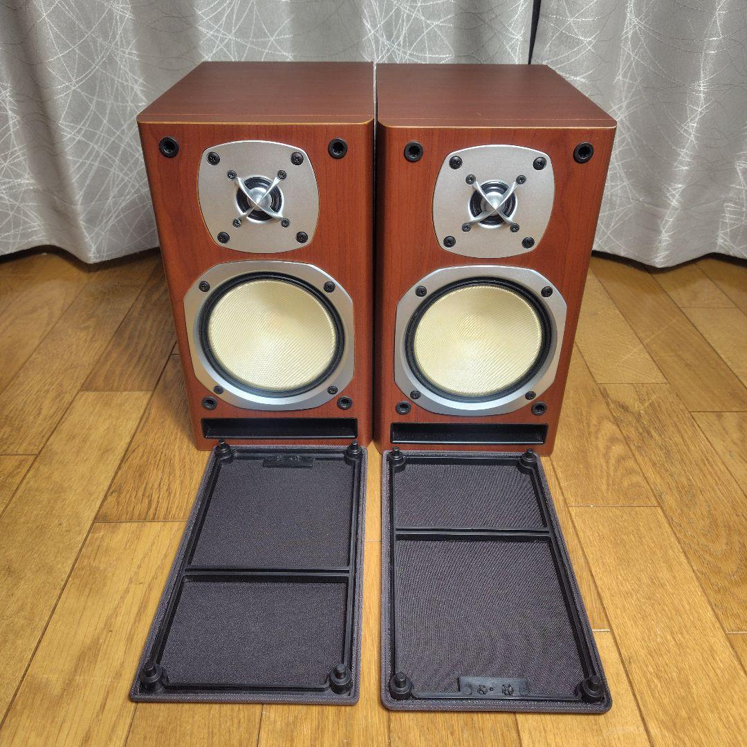 【動作品】ONKYO オンキョー　コンポ　木目 X-N7FX