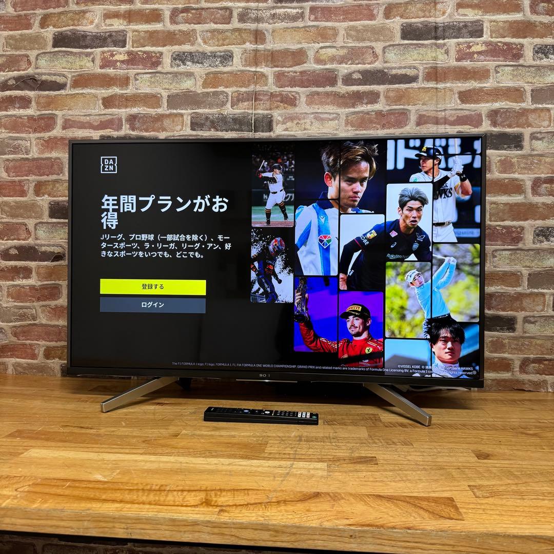 SONY 49V型 4K 液晶テレビ BRAVIA KJ-49X7500F