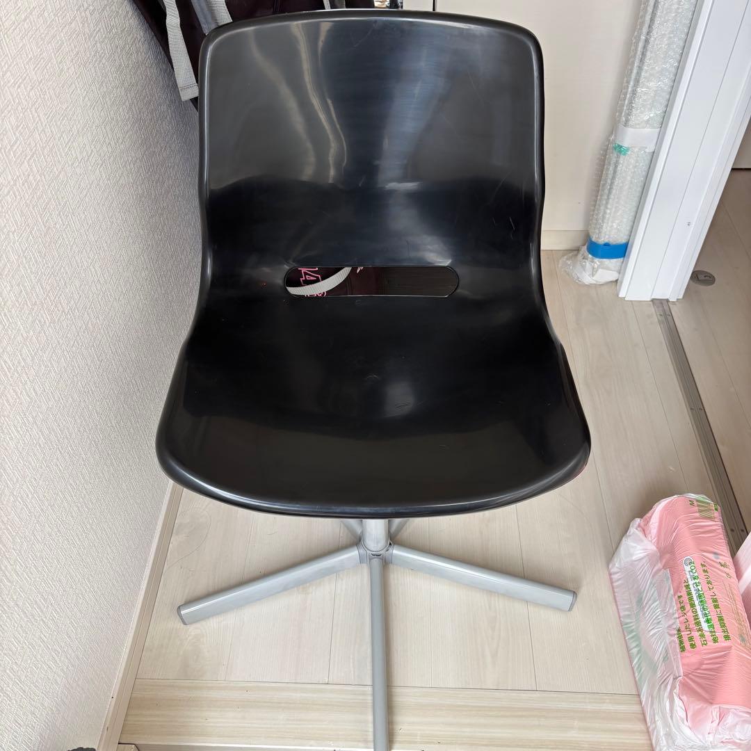 IKEA SNILLE ブラック チェア - メルカリ