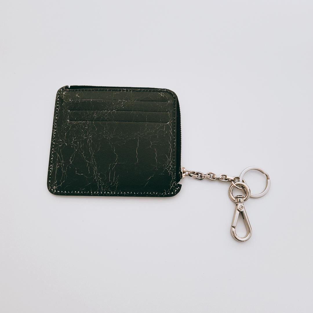 新品未使用】Acne Studios ジップレザーウォレット キーリング - メルカリ