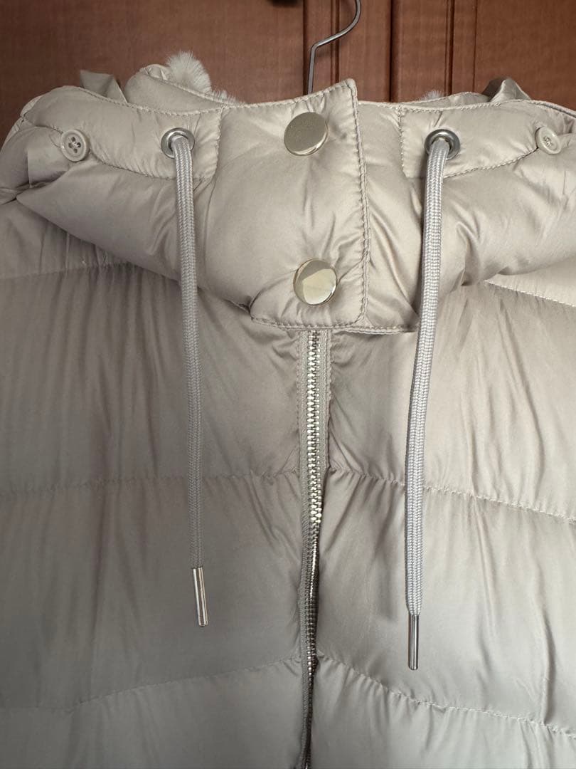 ZARA ウエストベルト付 ダウンジャケット コート スタイルアップ