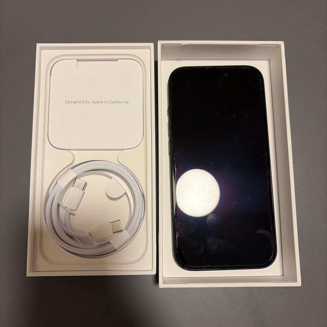 iphone15 128MB simフリー　ブラック