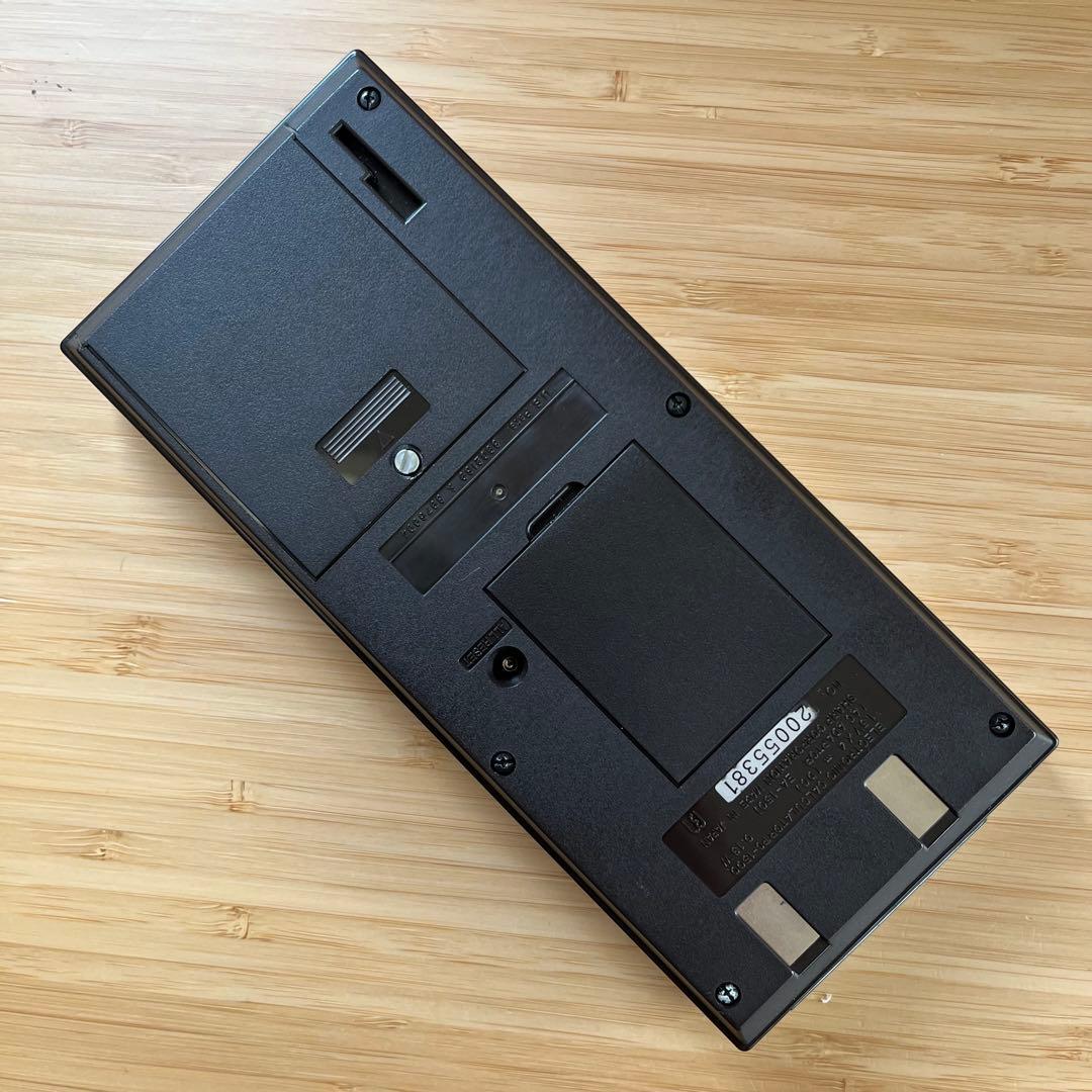 SHARP PC-1500 ポケットコンピュータ ポケコン 純正ケース付き 美品