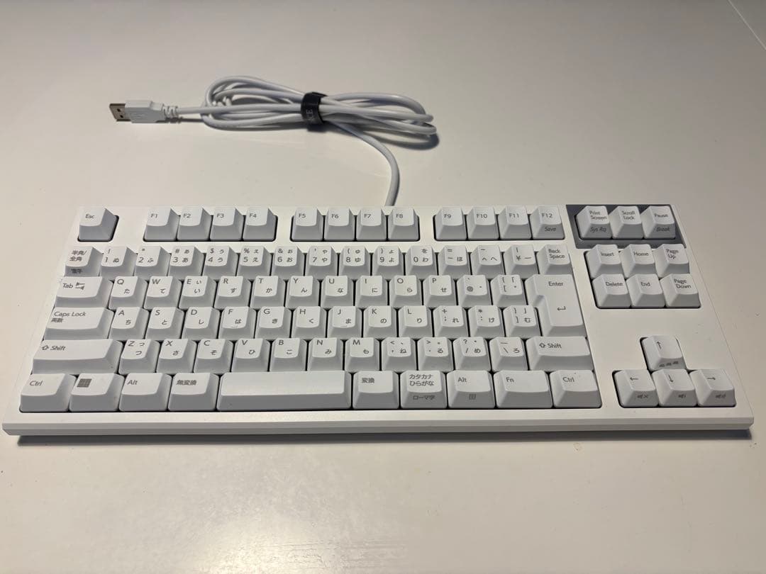 REALFORCE R3S キーボード 有線 日本語配列 ホワイト