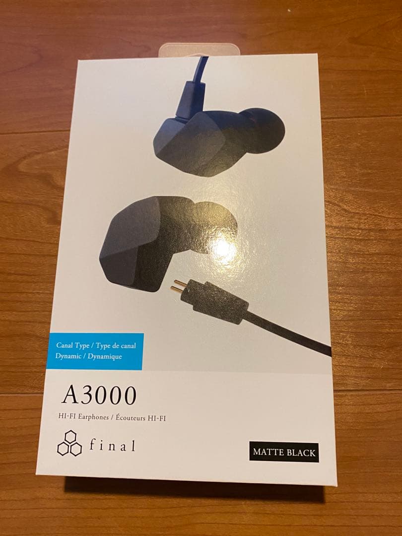 final A3000 新品未開封品 MATTE BLACK おまけつき final A3000 [FI-A3DPLMB] 新品｜フジヤエービック
