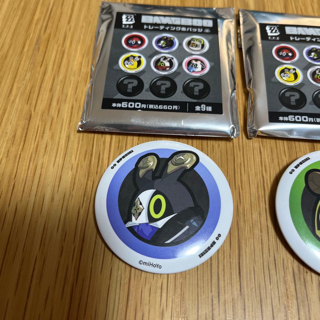 ゼンゼロファミマコラボ】トレーディング缶バッジ3つセット - メルカリ