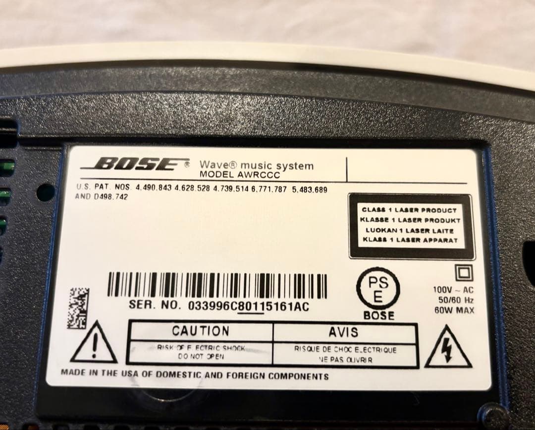 BOSE ボーズ Wave Music System MODEL AWRCCC