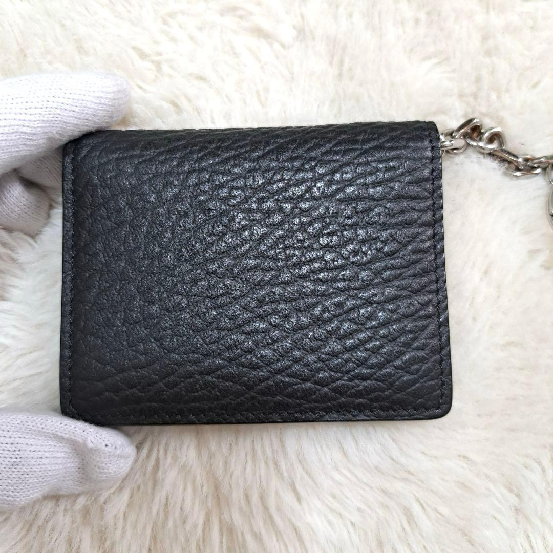 ✨極美品 付属品完備✨マルジェラ 二つ折り カードケース キーリング