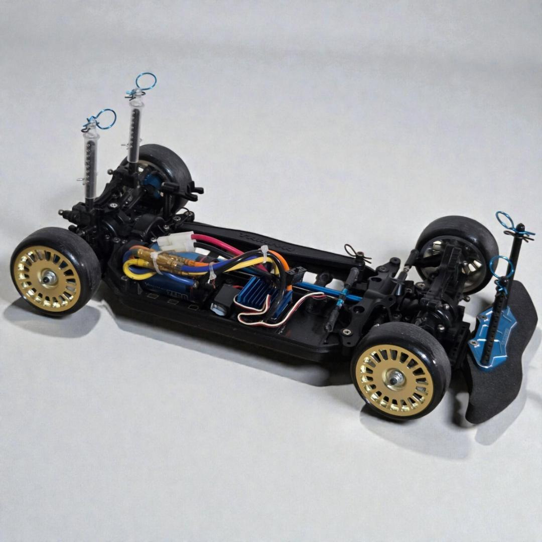 1/10 TB03-D タミヤ シャーシ メカ付き ブラシレスアンプ モーター