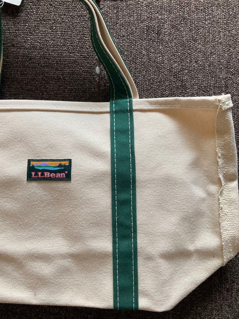 L.L.Bean Boat and Tote M カタディンロゴ グリーン