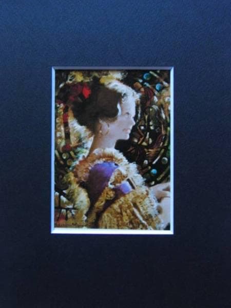 宮永　岳彦、小品S、希少画集画、新品額装付 宮永岳彦、小品 R、大判・希少な画集より、新品高級額・額装付 - メルカリ