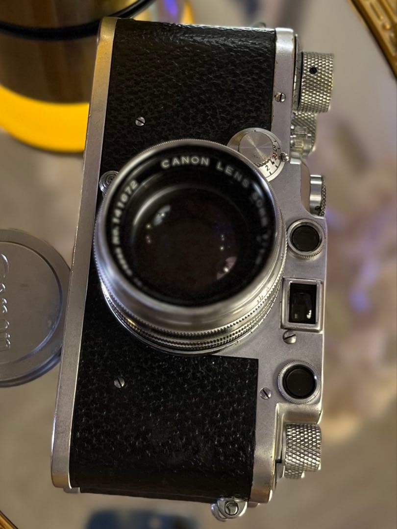 Leica IIIc バルナックライカ Canon 50mm f1.8付き
