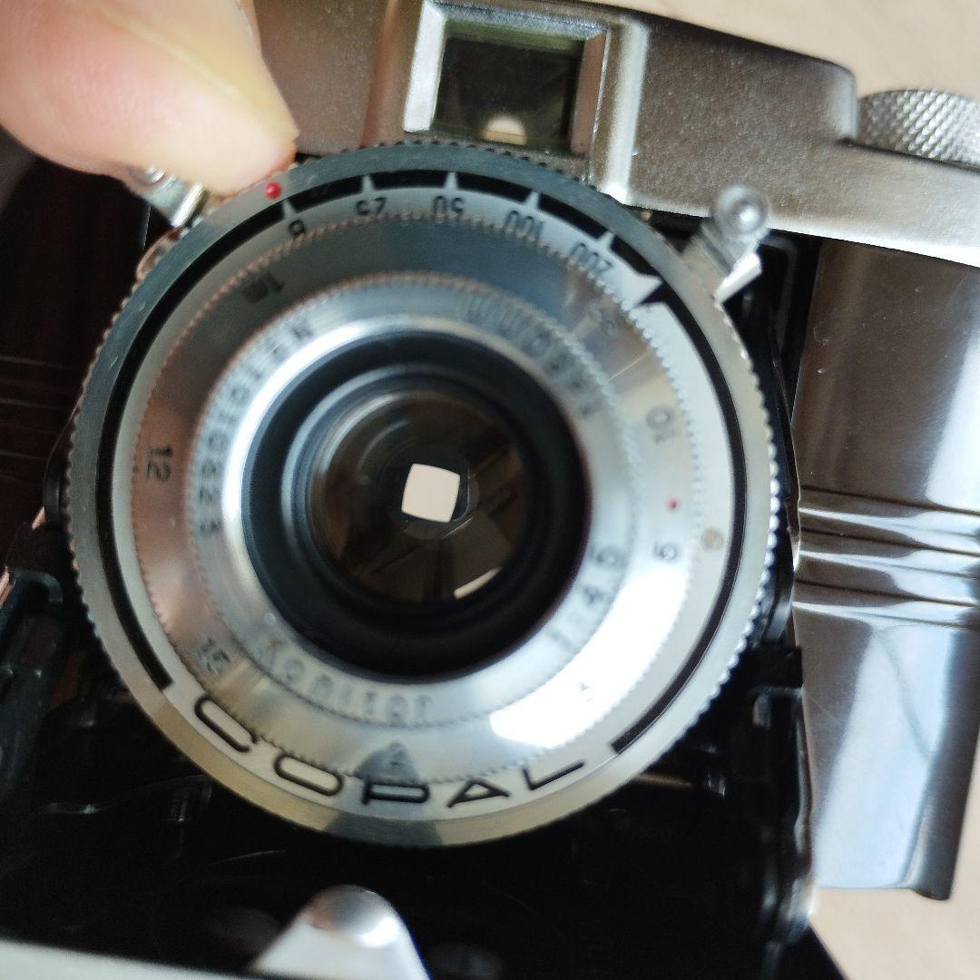 動作確認済】小西六 Konilette コニレット 純正フード/革ケース等付