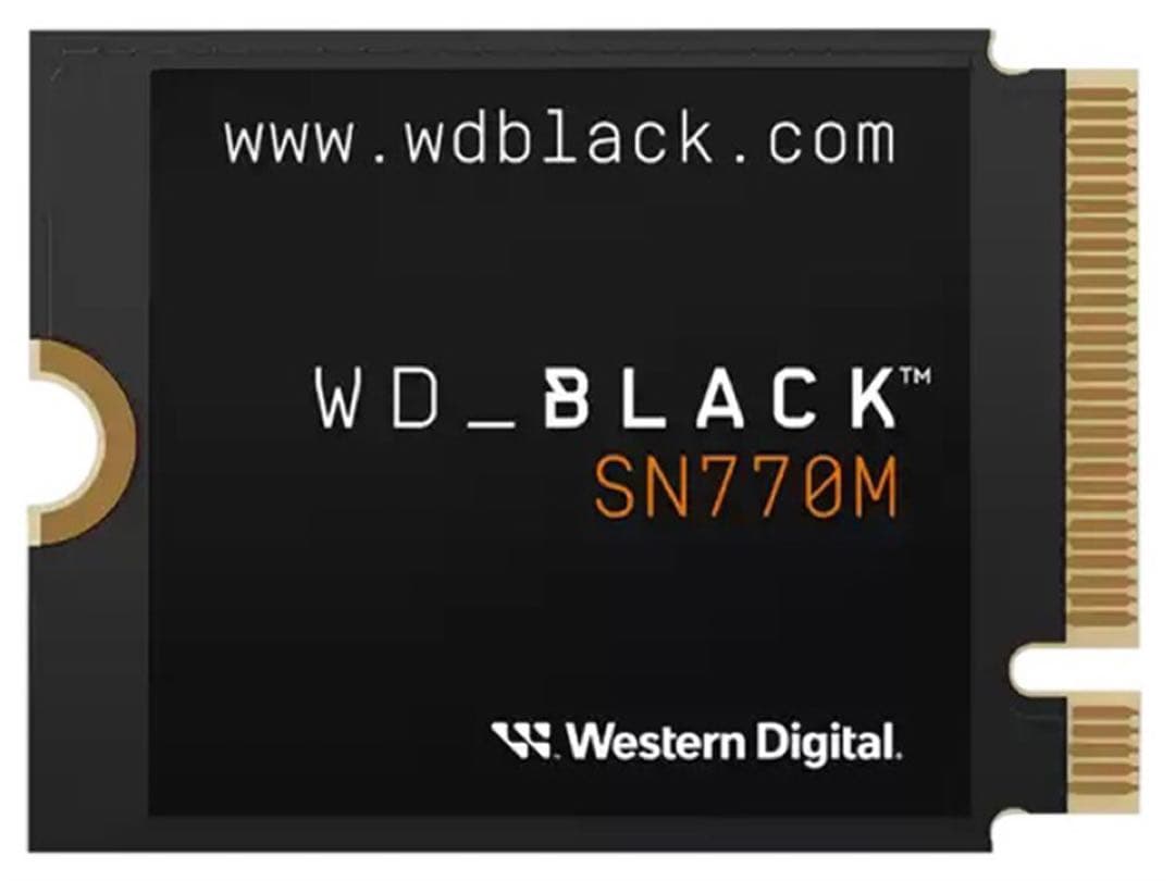 【新品・未開封】WD_BLACK SN770m 2TB NVMe M.2 SSD