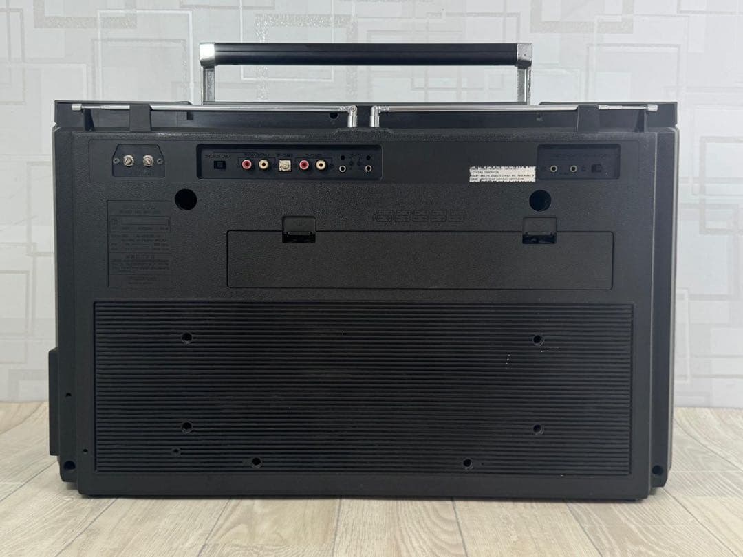 【動作品】希少 大型 ラジカセ SANYO サンヨー MR-X20 昭和レトロ