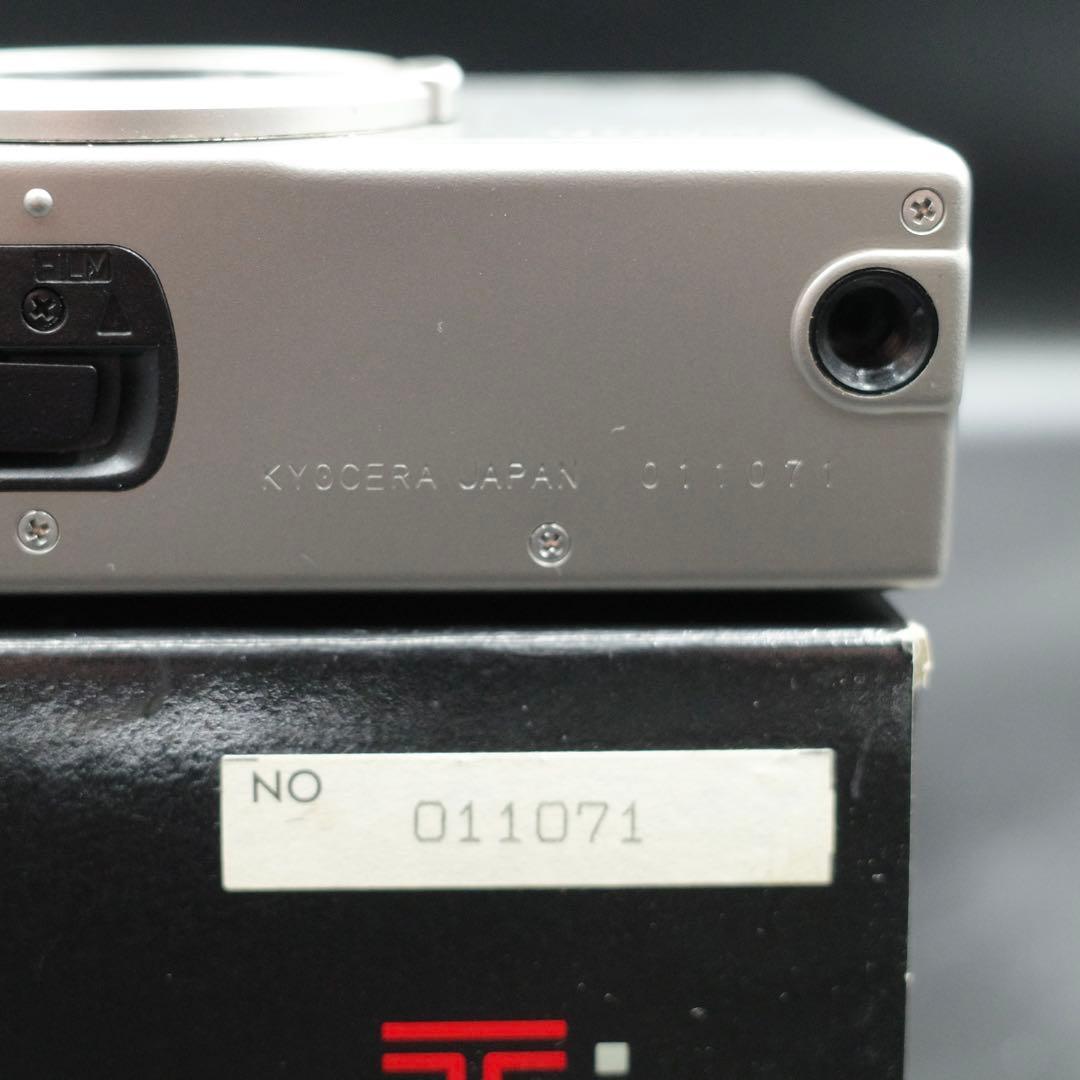 【美品・レア】Contax T ix Carl Zeiss Sonnarレンズ