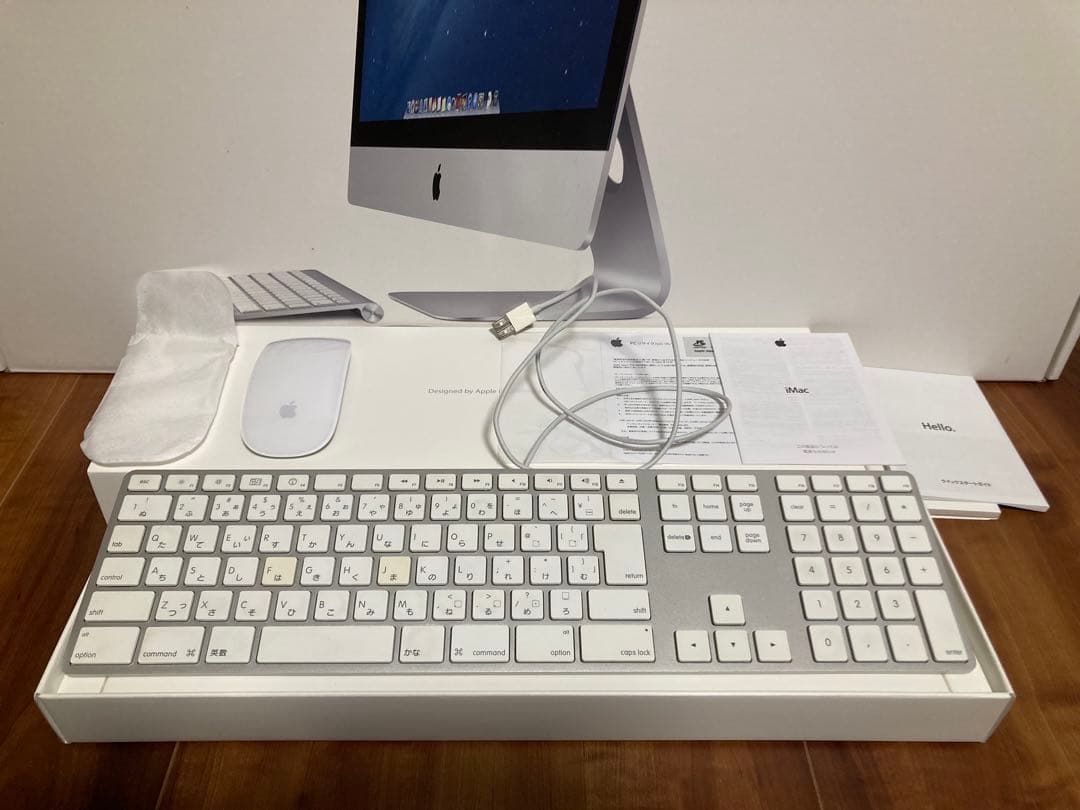 Apple iMac 27インチ 美品、元箱あり、おまけ付き