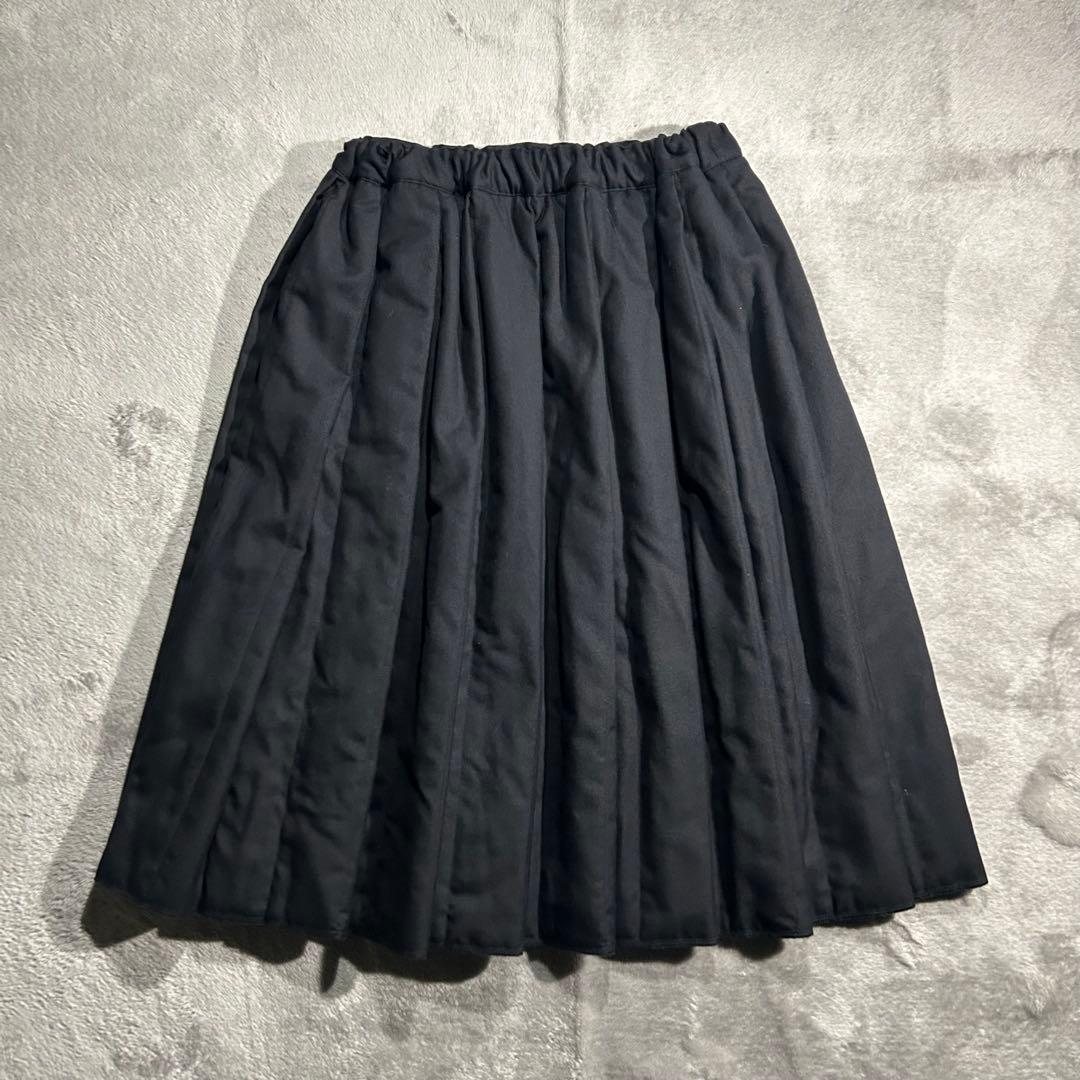 AD2010 10AW archive 中綿ボリュームスカート プリーツ ウール - メルカリ