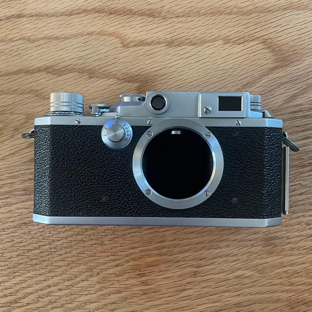 Canon II S改＋50mm F1.8 銀鏡胴 整備済