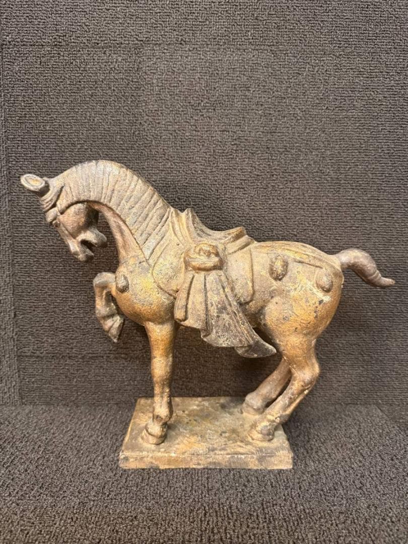 限定値下　まごころ堂　馬　銅像　高24㎝　幅31㎝　6167 まごころ堂 馬 銅像 高24㎝ 幅31㎝ 6167 【公式通販】