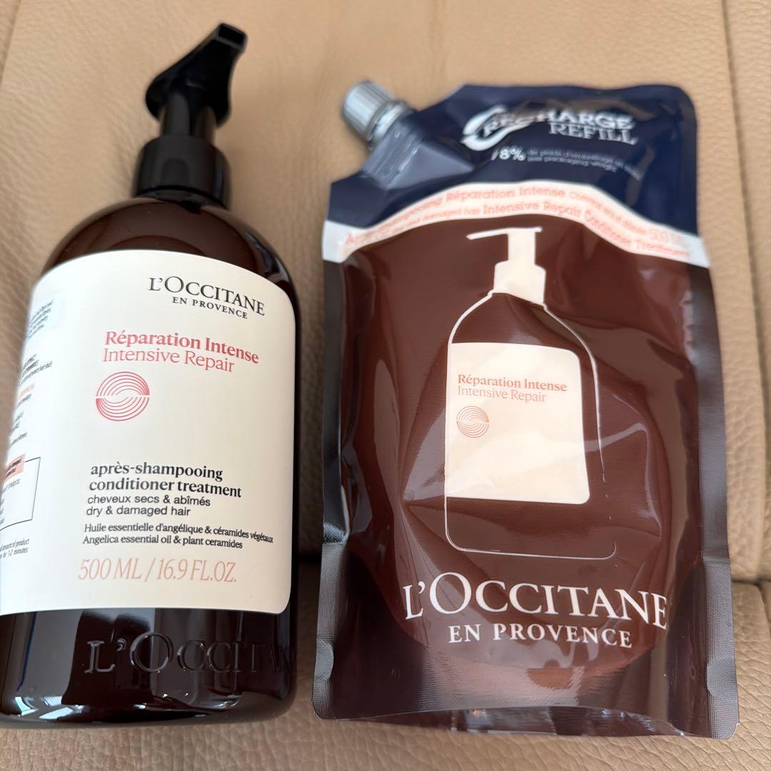 L'Occitane コンディショナー 500ml&詰め替え ピュアフレッシュ コンディショナー(レフィル) 500mL｜ヘアケア