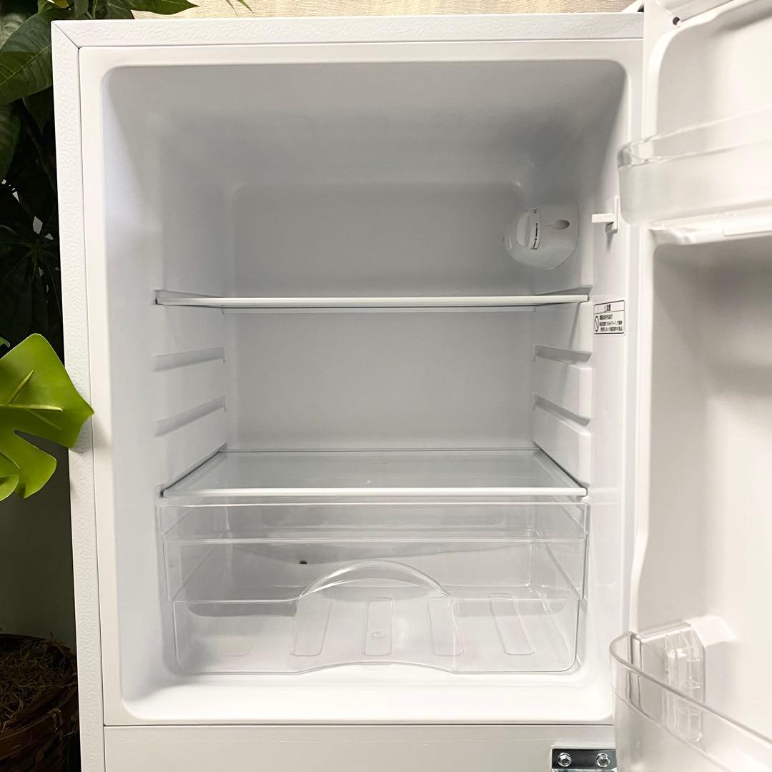 Rei！一人暮らしや省スペースにちょうどいい♪2ドア冷凍冷蔵庫106L