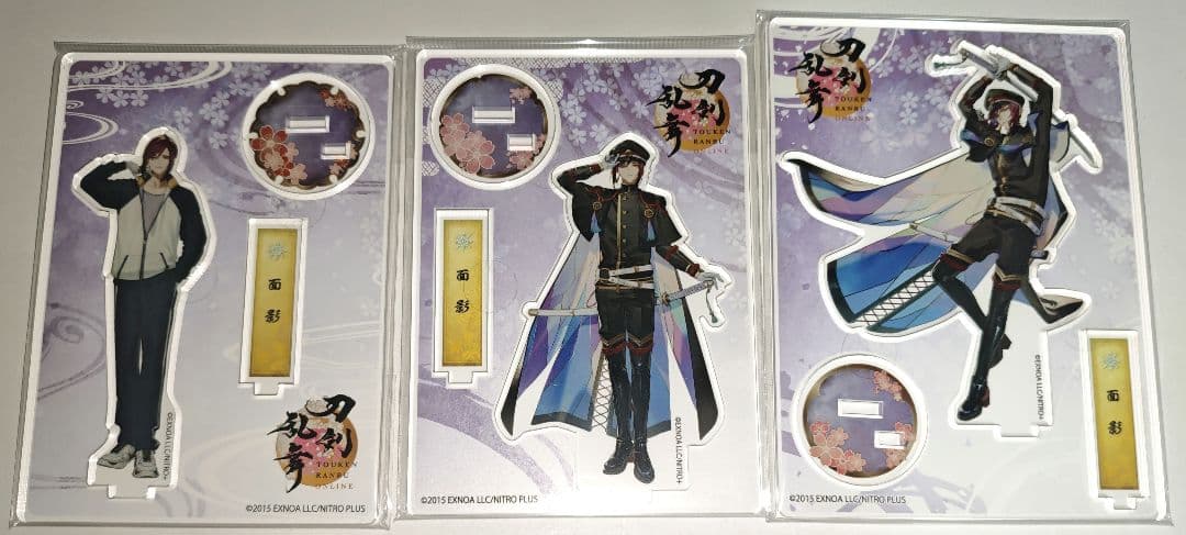 刀剣乱舞 とうらぶ 面影 アクリルフィギュア セット 通常 内番 戦闘