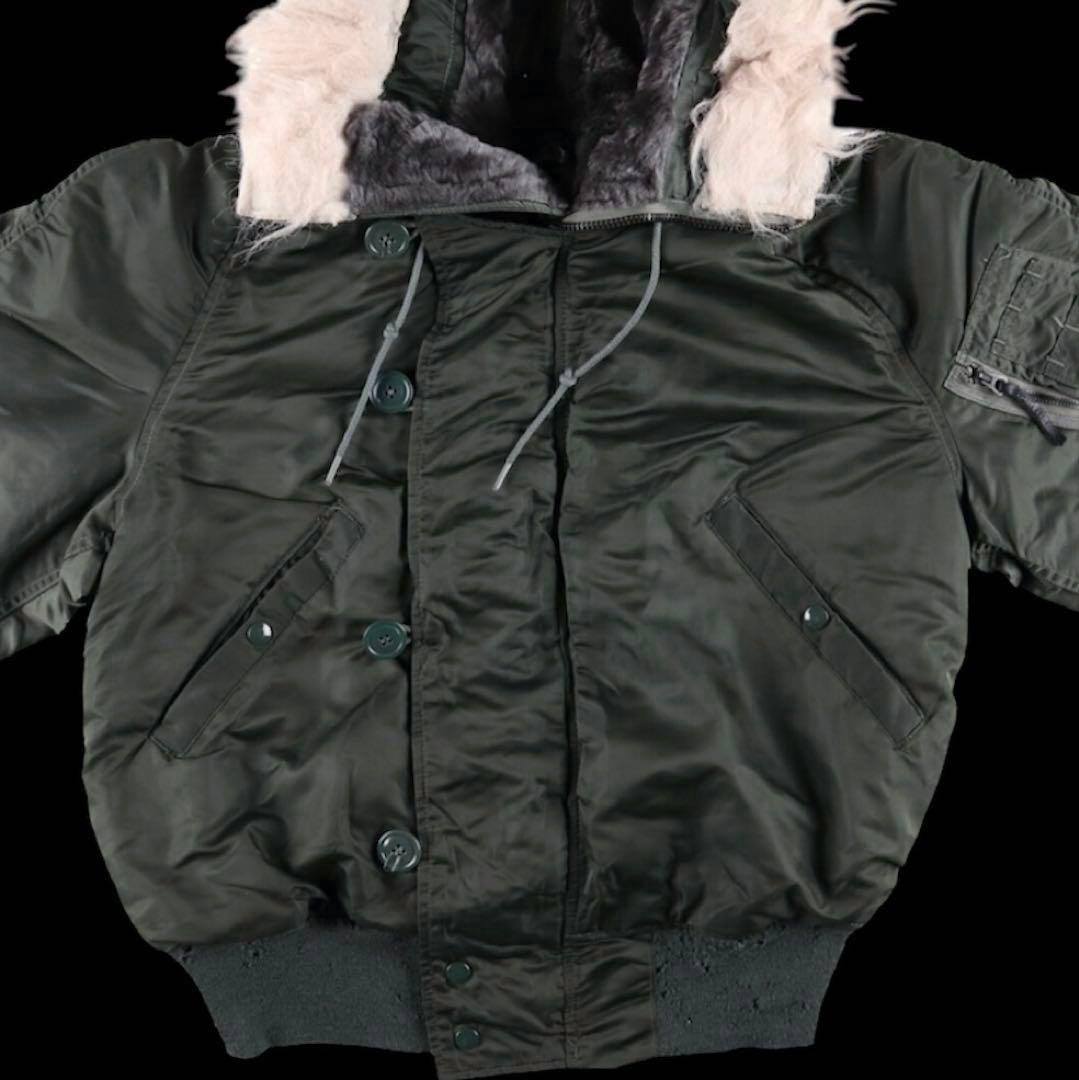 希少ビンテージN2Bアルファ70s80s軍物kohjiya着用y2k丈短ファー - メルカリ