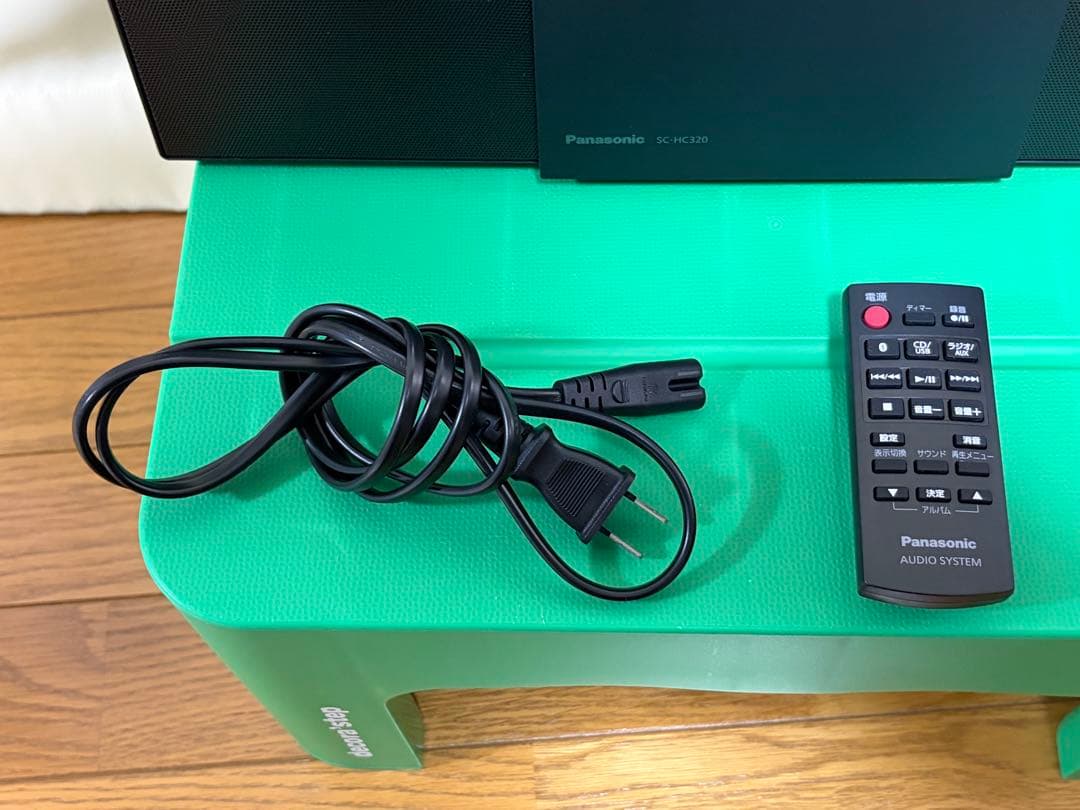 美品！Panasonic SC-HC320 USBメモリー付　ステレオシステム