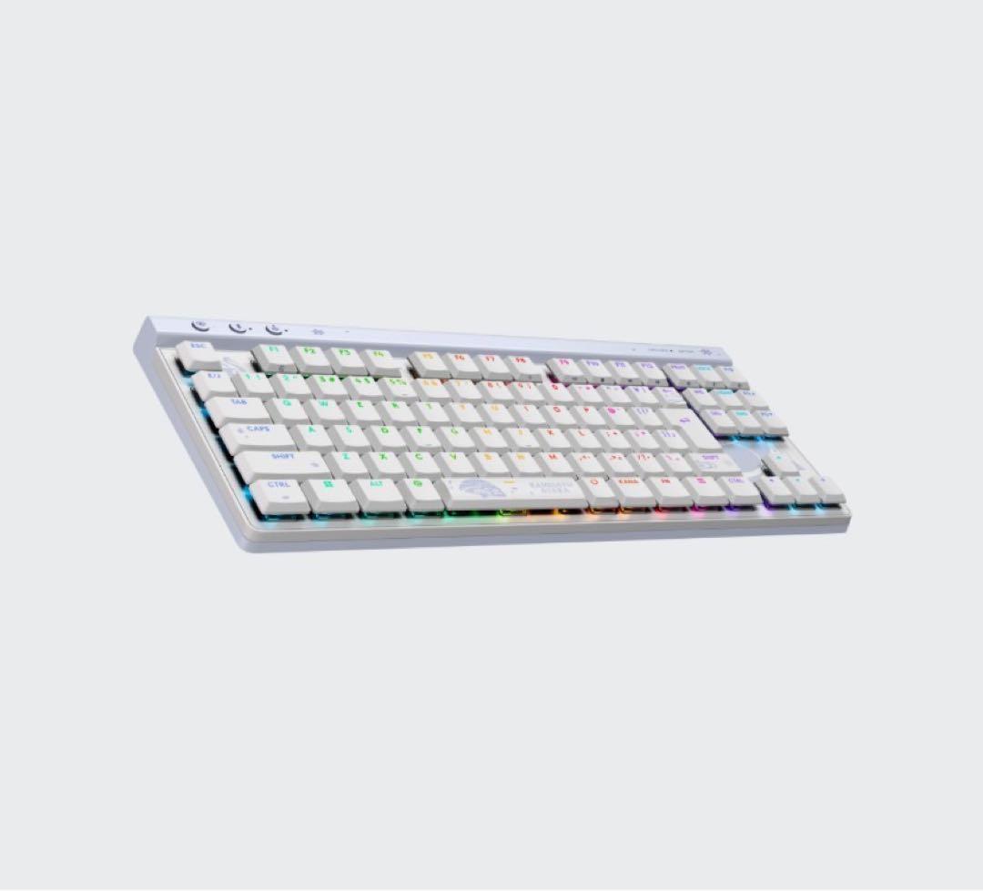 限定品付きlogicool G515 LIGHTSPEED TKL ホワイト