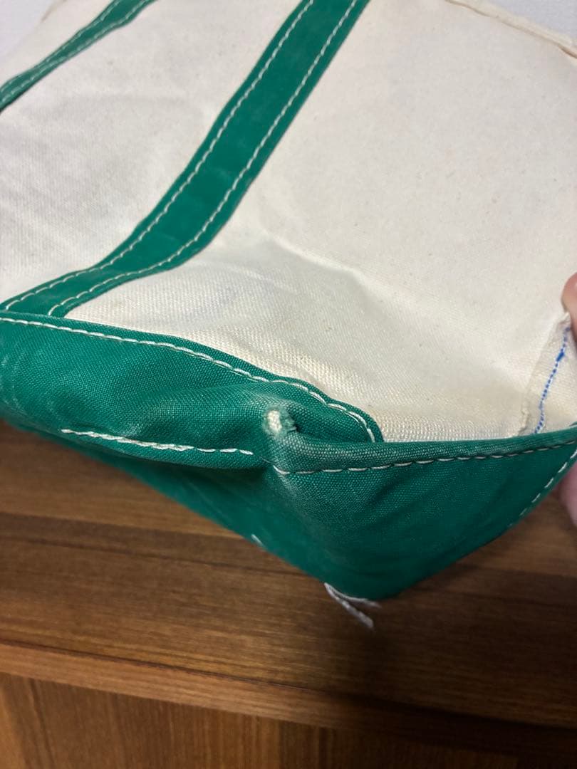 エルエルビーン L.L.Bean キャンバス トートバッグ 80s ギザタグ 緑