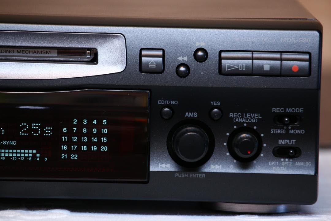 SONY MDS-S39 MDデッキ　MDプレイヤー/レコーダー　日本製　完動品