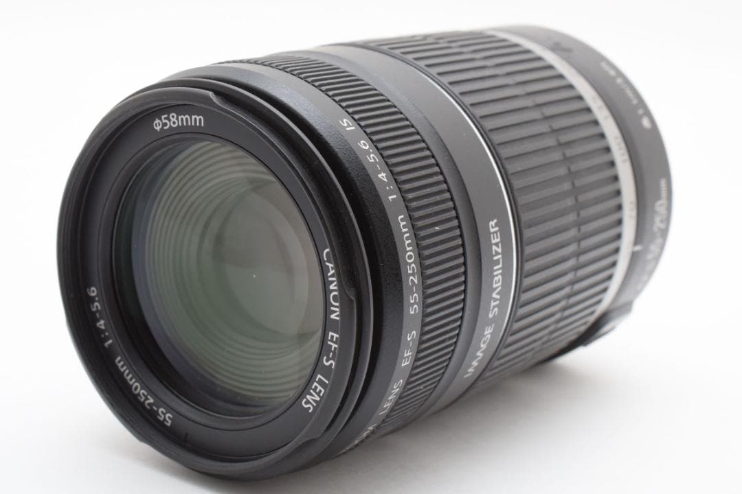 超美品 CANON EF-S 55-250mm F4-5.6 IS M761