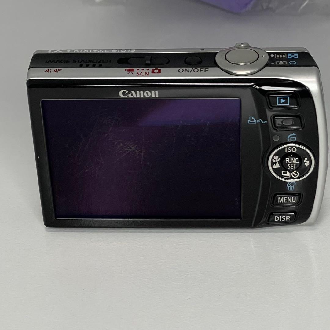 【CCDセンサー】Canon IXY 910 IS シルバー　オールドコンデジ
