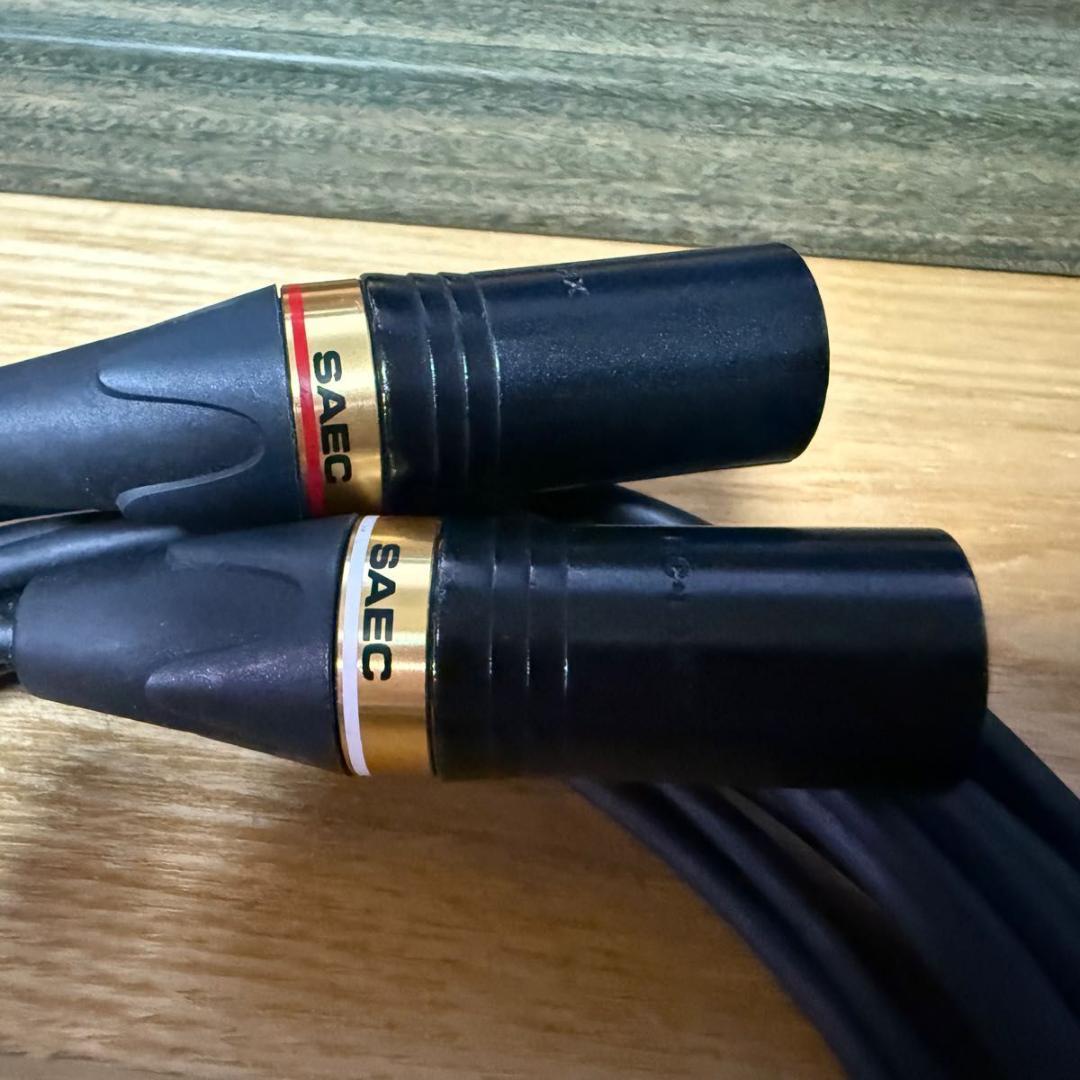 SAEC HD800用ケーブル　3.0m ジャンク