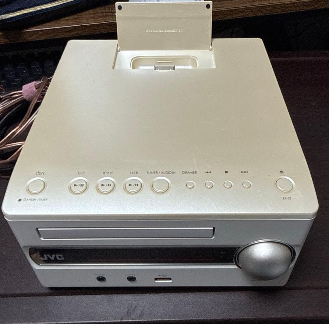 JVC ビクター CA-EXS1-M CDミニコンポ 2012年製 音響 家電