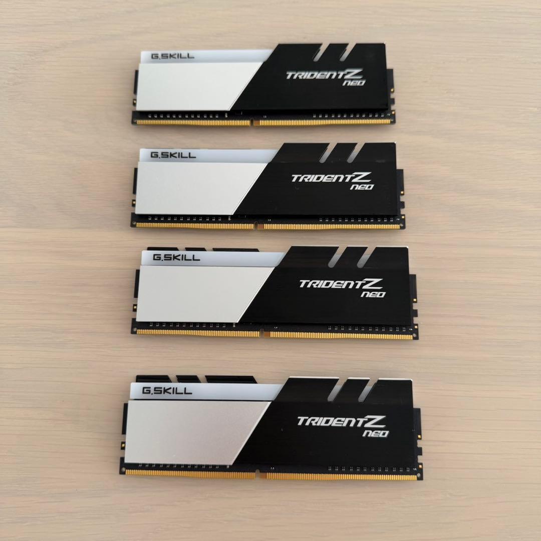 メモリー G.SKILL TRIDENT Z NEO DDR4 3600MHz 32GB