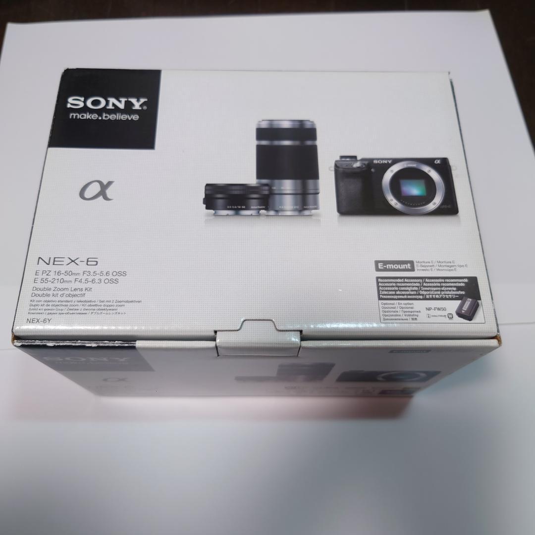 美品 ソニー SONY α NEX−6 ダブルズームレンズキット