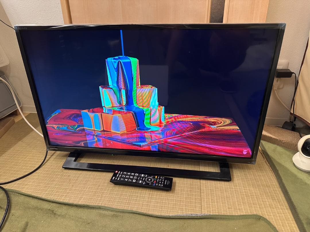 東芝 TOSHIBA　レグザ　テレビ 32型　32S22　2019年製　極美品！