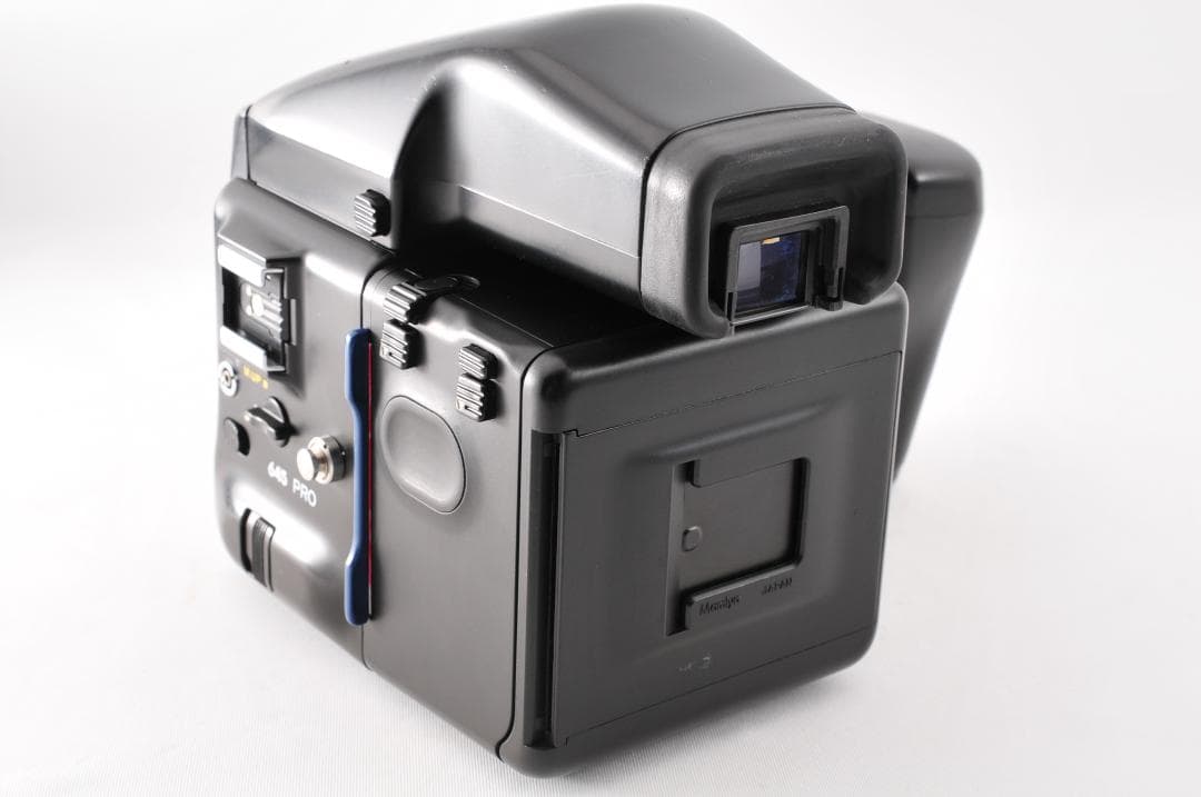 フィルムカメラ Mamiya 645 Pro Film Back Finder w/Grip