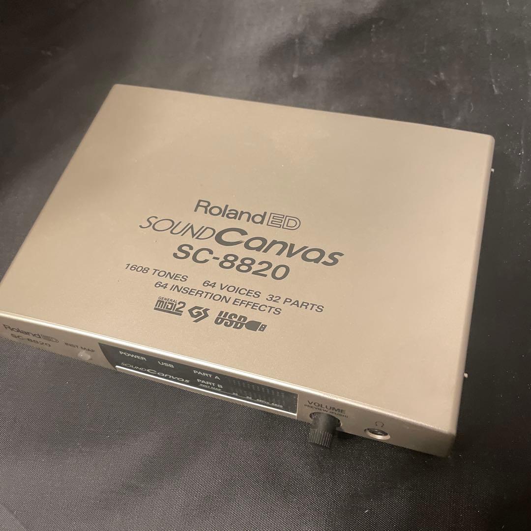 動作未確認Roland SC-8820 MIDIインターフェース本体のみ - メルカリ