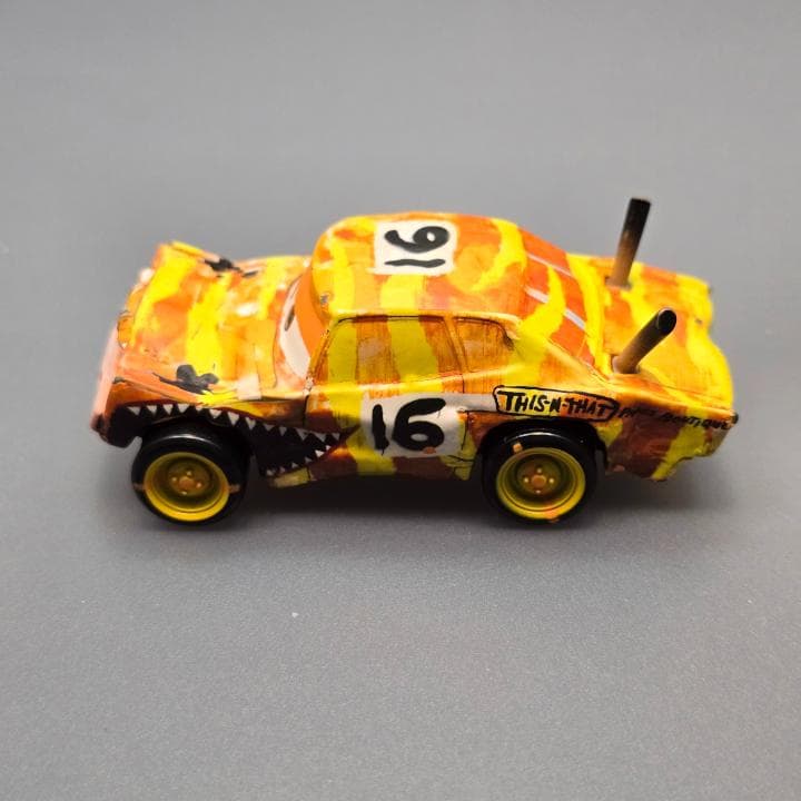 マテル カーズ 1/55 プッシュ・オーバー サンダーホロー 泥んこ